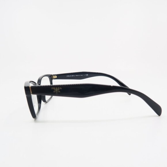 Prada VPR 18T 1AB-1O1 53mm Black Rectangle New Women's Eyeglasses Frames. - Picture 6 of 8